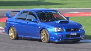 WRCTeamit Track Day Adria 23092018  Subaru S5 WRC Lancer EVO VI TME Delta Integrale amp More [upl. by Aisereht23]