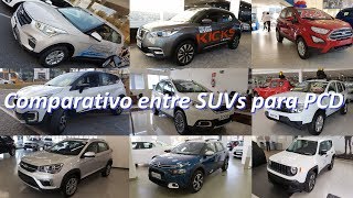 Comparativo entre SUVs para PCD [upl. by Ydnamron]