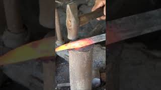 Splitting knife blade style with simple technique shorts short shortsvideo shortvideo diy how [upl. by Gnuh98]