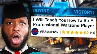 I Hired A Professional WARZONE coach from Fiverr [upl. by Emixam699]