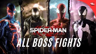 SpiderMan Shattered Dimensions  All Boss Fights Part 3 [upl. by Spitzer]