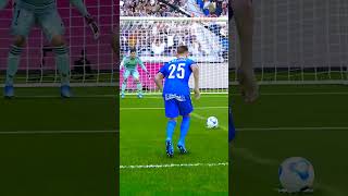 B Mayoral Penalty Kick vs Courtois [upl. by Danyelle]