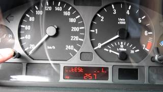 982005 BMW E46 3Series  How to reset oil inspection indicator Reset service light [upl. by Acsecnarf684]