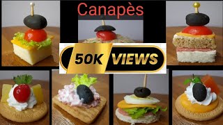 quotEasy and Quick Appetizer CanapésquotquotVariety of Canapésquot  Chef Suneel [upl. by Chard]