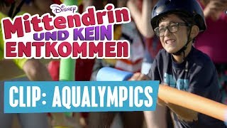 MITTENDRIN UND KEIN ENTKOMMEN  Clip Aqualympics  Disney Channel [upl. by Alehtse]