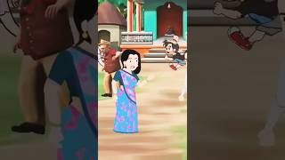 Bhago jaldi 😂😂 comedy hanumanstory funny cartoon story horrorstories motupatlu [upl. by Lowe]