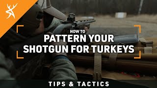 How to Pattern Your Shotgun for Turkey Hunting [upl. by Dani]