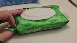 Cottonelle flushable wipes 👎 [upl. by Nedia]