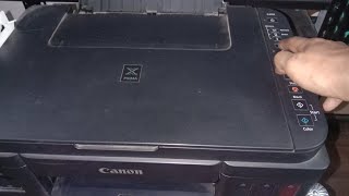 CANON PRINTER G3010 HEAD CLEANING  DRY PIPE  youtubevideo canonprinter [upl. by Fryd]