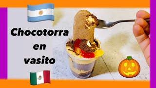 🇦🇷🇲🇽Chocotorta en vasitos I Halloween 🎃👻🧛🏻 [upl. by Devine]