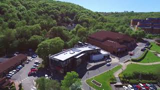 New aerial tour of Treforest Pontypridd Campus  University of South Wales [upl. by Nylear298]