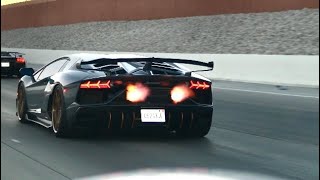 Lamborghini Aventador SVJ with Gintani exhaust 4K HEADPHONE USERS BEWARE [upl. by Klotz]