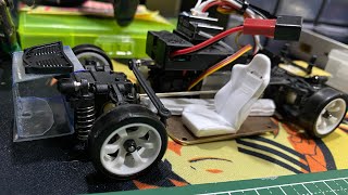 K969989 RWD conversion Part 1 Gyro installation and setup Dumborc G01 Gyro [upl. by Esilehs]