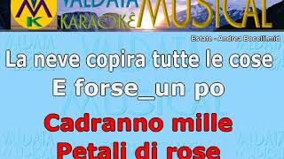 Estate Andrea Bocelli Karaoke [upl. by Oshinski722]