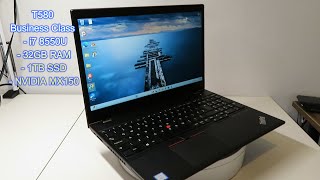 Lenovo ThinkPad T580 i7 1076 [upl. by Alwin]