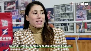 Boxing Heroes i campioni italiani diventano fumetti [upl. by Manlove]