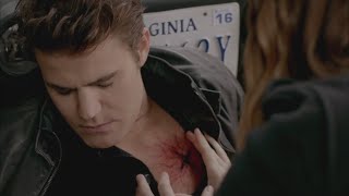 The Vampire Diaries 7x15 Damon saves Stefan and gets attacked by Rayna [upl. by Aneba]