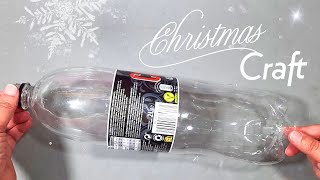 DIY Christmas Tree Ornaments made with Plastic Bottle and EVA foam [upl. by Efren]