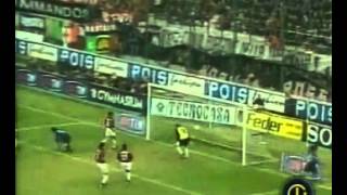 Ivan Zamorano Goles en Inter [upl. by Aihseym]