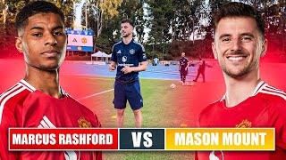 Rashford vs Mount Football Challenges [upl. by Aniret]