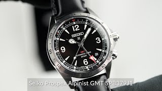 Seiko Prospex Alpinist GMT SPB379J1 [upl. by Edak]