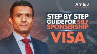 How To Apply For UK Self Sponsorship Visa  Self sponsorship Visa UK Application Process [upl. by Milena]