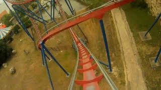 Roller coaster crash  superman fiesta texas [upl. by Inhsor]