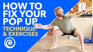 How To Fix Your Pop Up SURFING Technique amp Exercises [upl. by Jessi]