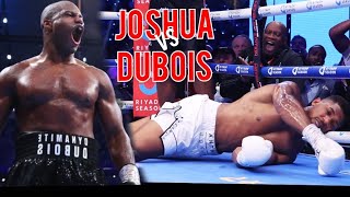 Anthony Joshua vs Daniel Dubois BRUTAL KNOCKOUT [upl. by Navar]