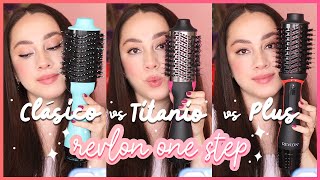 Nuevo REVLON One Step PLUS vs Titanio vs Clásico ¿Cuál es el MEJOR  Annie Cuspinera [upl. by Gnouh]