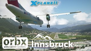 Orbx LOWI Innsbruck Airport for Xplane 11 [upl. by Yanrahc]