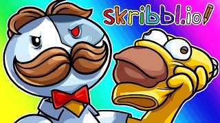 Skribblio Funny Moments  Drawing with Mr Pwinglez [upl. by Allissa116]