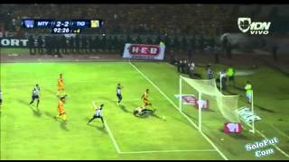 Monterrey vs Tigres 22 Cuartos de Final Copa Mx Goles y Penales [upl. by Yenahteb]