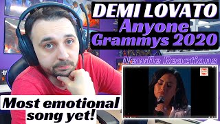 Demi Lovato Anyone Live at the Grammys 2020 Reaction [upl. by Adile499]