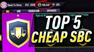 TOP 5 CHEAP SBCS TO COMPLETE FOR GUARANTEED PROFIT FIFA 22 ADVANCED SBCS [upl. by Lladnyk]