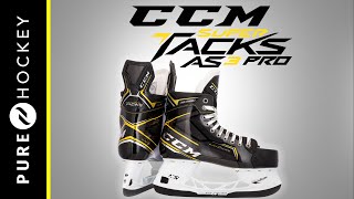 CCM Super Tacks AS3 Pro Hockey Skates  Product Review [upl. by Lleryd981]