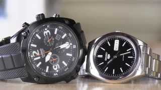 Watch Size Comparison 37mm and 45mm [upl. by Ihsar]