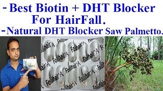 Follihair A  Best Biotin Saw Palmetto DHT Blocker [upl. by Barmen]