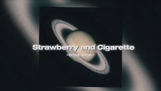 Troye Sivan  Strawberry and Cigarettes sped up [upl. by Adlesirhc]