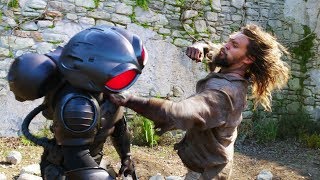 Aquaman vs Black Manta Sicily  Aquaman 4k HDR [upl. by Galatia]