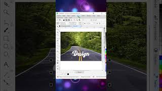 Manipulação de Imagem Perspectiva em fonte no CorelDRAW [upl. by Ainer]