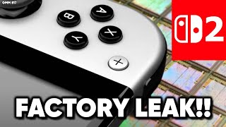 FIRST FACTORY LEAK for Nintendo Switch 2 [upl. by Attirb]