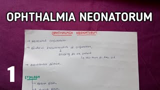 Ophthalmia Neonatorum 1  OPHTHAL [upl. by Hazlett304]