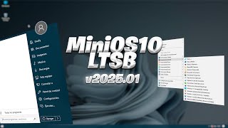 El Windows10 mas ligero se actualiza MiniOS10 LTSB v202501 [upl. by Parthena998]