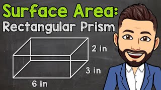 How to Find the Surface Area of a Rectangular Prism  Math with Mr J [upl. by Ahseikram517]