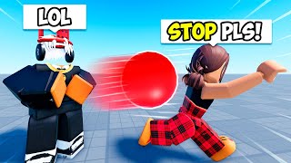 I Caught Her Using CHEATS So I Did THIS Roblox Blade Ball [upl. by Annairam967]