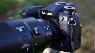 Panasonic Lumix G9  First Look HandsOn Review [upl. by Udela]