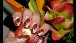 Chinese Lunar New Year Nail Tutorial Vietnamese [upl. by Anabal33]