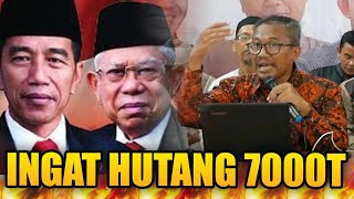 PAK JOKOWI PAK MARUF AMIN DI SENTIL SOAL UTANG 7000 T LUAR BIASA [upl. by Nraa341]