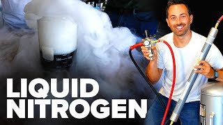 Making Liquid Nitrogen From Scratch [upl. by Nimra]